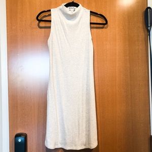 Nordstrom off-white mock turtleneck sweater dress